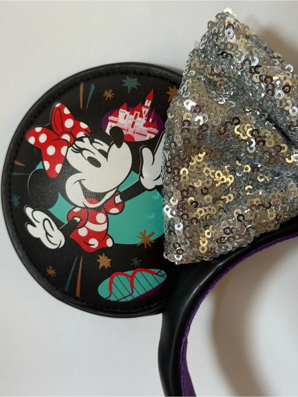 Disney Parks Disneyland Resort 2026 Minnie Mouse Ears Headband New